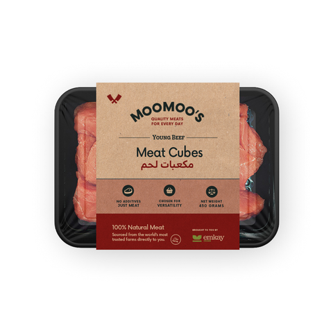 Meat Cubes | Young Beef | 450g