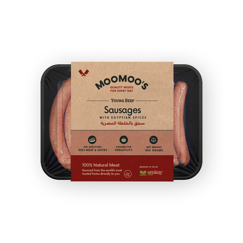 Sausages with Egyptian Spices | Young Beef | 450g