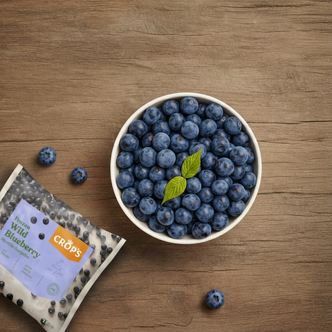 Wild Blueberry | Whole Fruit | Crop's | 1 kg