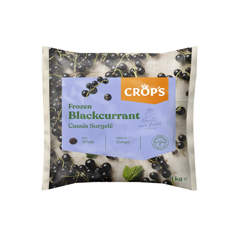 Blackcurrant | Whole Fruit | Crop's | 1 kg