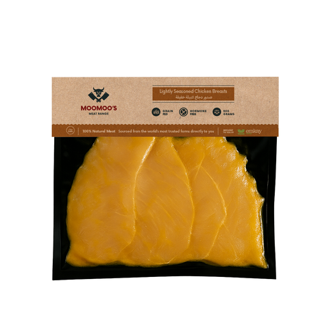 Chicken Breasts | Lightly Seasoned | 500g