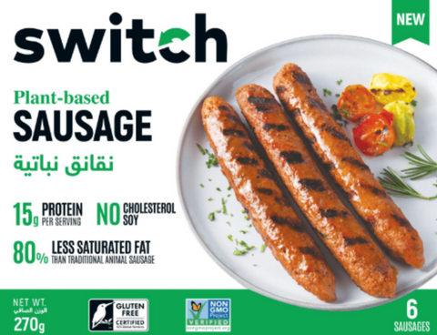 Sausages (Plant-Based) | Switch | 270g