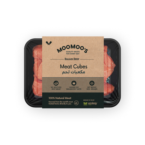 Meat Cubes | Baladi Beef | 450g