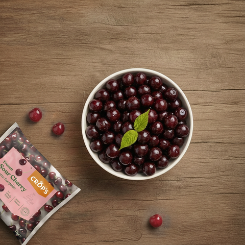 Sour Cherry | Whole Fruit | Crop's | 1 kg