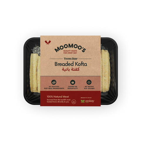 Breaded Kofta | Young Beef | 425g