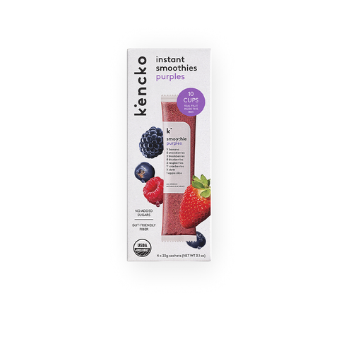 Organic Smoothie - Purples | Kencko | 4 x 22g
