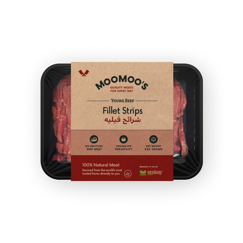 Fillet Strips | Young Beef | 450g