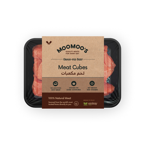 Meat Cubes | Grass-fed Beef | 450g