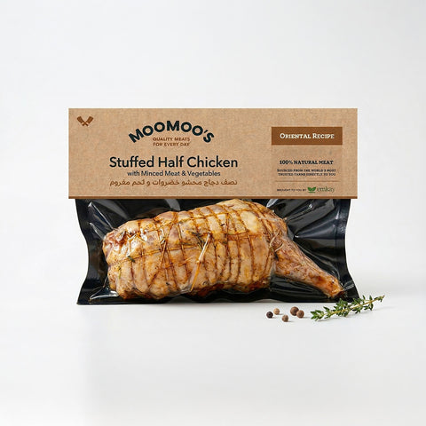Stuffed Half Chicken | Minced Meat and Mixed Vegetables | ≈ 500g