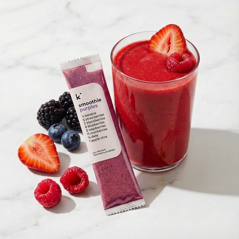 Organic Smoothie - Purples | Kencko | 4 x 22g