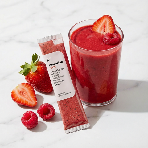 Organic Smoothie - Reds| Kencko | 4 x 22g