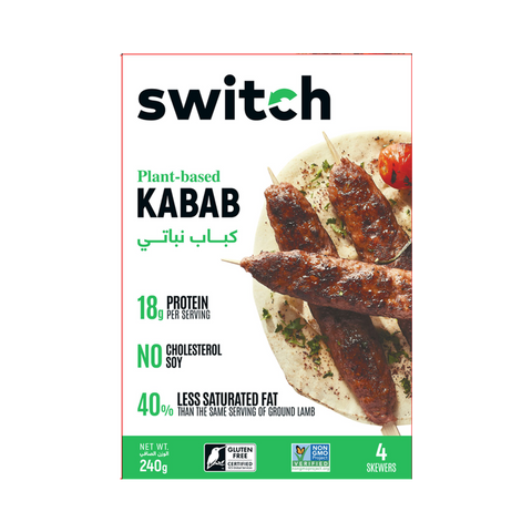 Switch plant based kabab, 240g